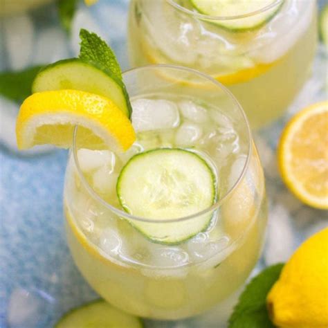 9 Cucumber Vodka Recipes To Make You Feel Refreshed Taste Of Home Cucumber Lemonade Cucumber