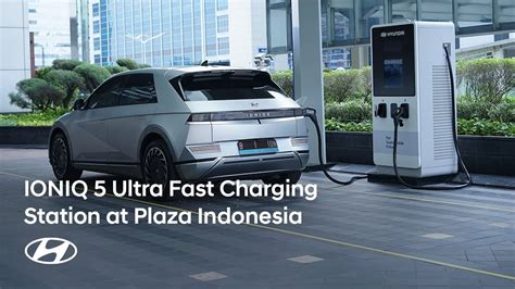 Cara Charge Ioniq5 Di Ultra Fast Charging Station Hyundai Plaza