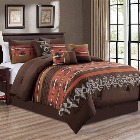 Check out our western bed set selection for the very best in unique or custom, handmade pieces from our bedding shops. 7 Piece Western Southwestern Native American Design ...