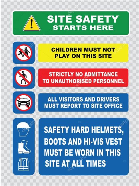 Construction Safety Signs Printable