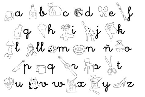 Imagenes Del Abecedario En Letra Cursiva
