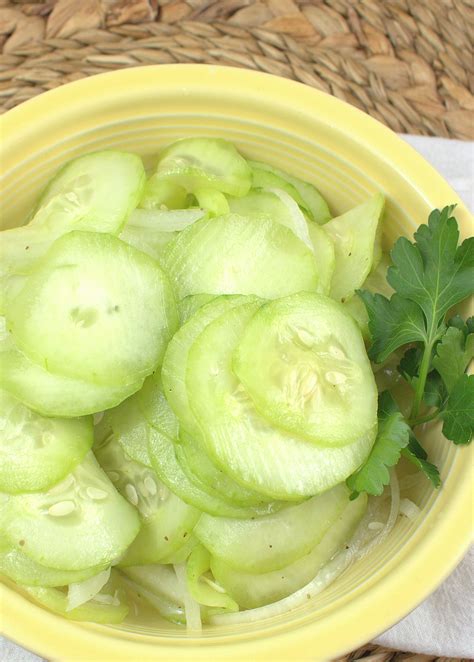 Marinated Cucumber Salad A Summertime Favorite