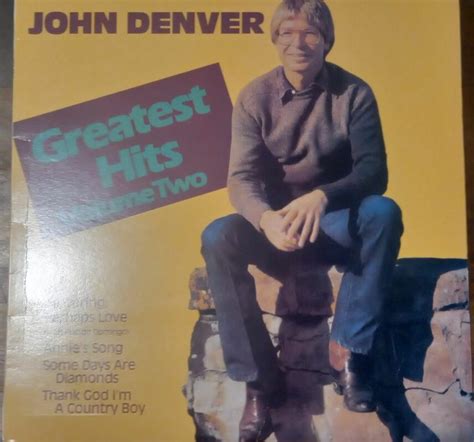 John Denver John Denvers Greatest Hits Volume 2 Vg Mr Vinyl