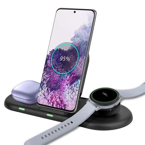 Buy Wireless Charging Station For Samsung Docking Station Compatible