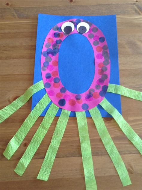 O Is For Octopus Craft Preschool Craft Letter Of The Week Craft