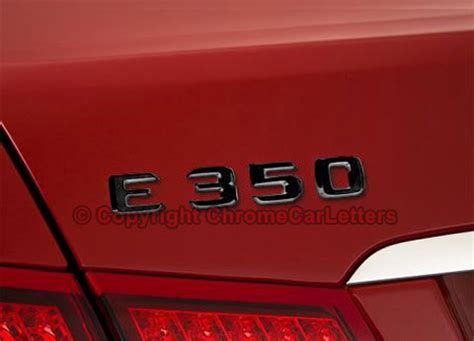 Chrome Car Letters Oem Automotive 3d Chrome Lettering Kits Badges