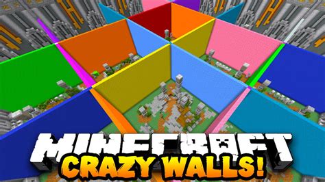 Discover or rediscover minecraft in its original version with minecraft classic and its creative mode. Minecraft CRAZY WALLS "BEST MINI-GAME EVER?!" #1 | w ...