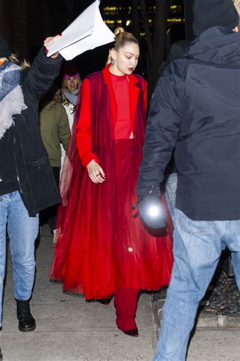 Gigi Hadid Maybelline Shoot In New York GotCeleb