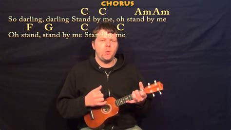 Stand By Me Ben E King Ukulele Cover Lesson In C With Lyrics Chords YouTube