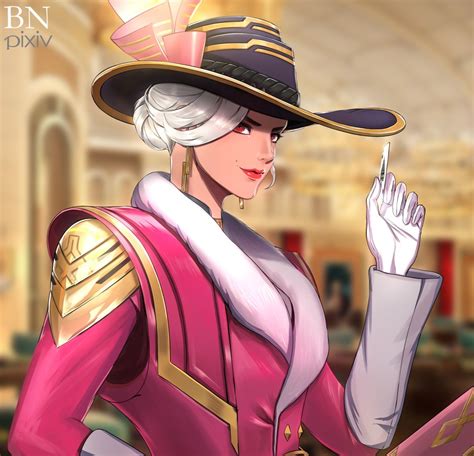 Ashe And Socialite Ashe Overwatch And 1 More Drawn By Bbuni Danbooru