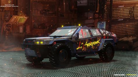 Artstation Cyberpunk 2077 Nomad Car Concept Car To Survive In A