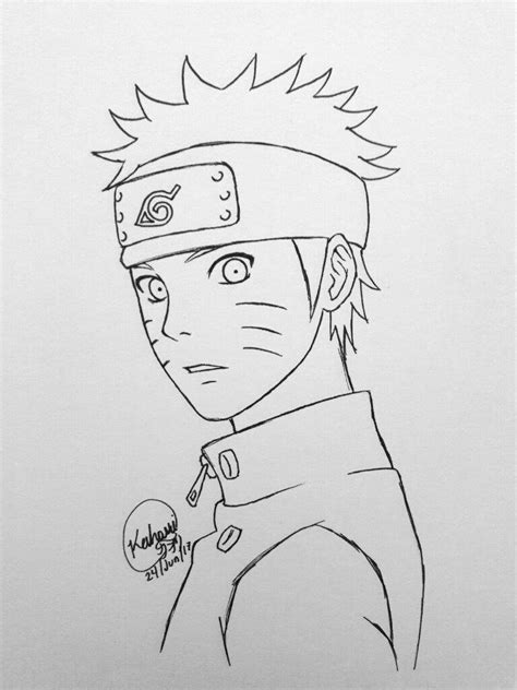 Imagenes Para Dibujar Faciles De Naruto C Mo Dibujar A Naruto