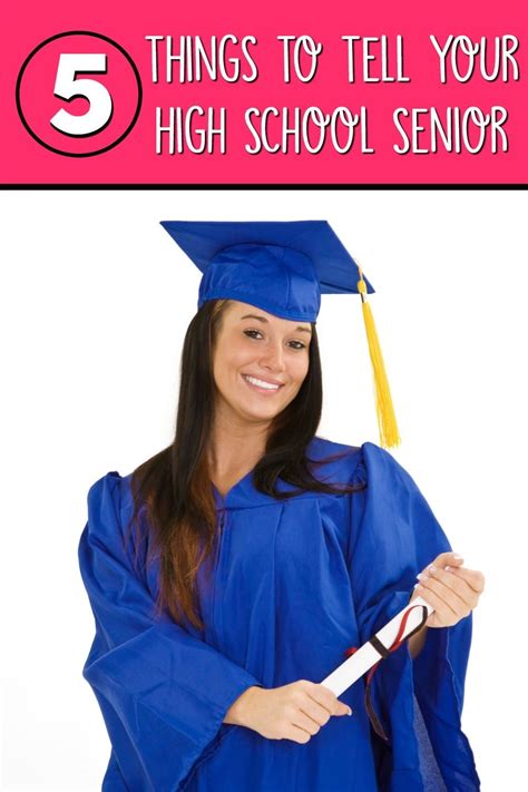 Advice For High School Seniors | High school seniors, High school, Life after high school