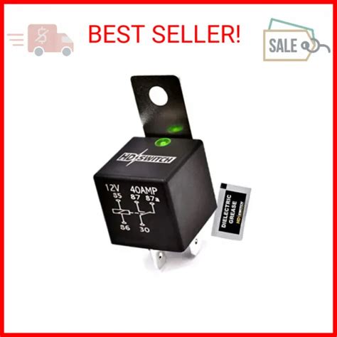 Hd Switch 12v 40a Waterproof Relay Replaces Hella 933332051 933332011
