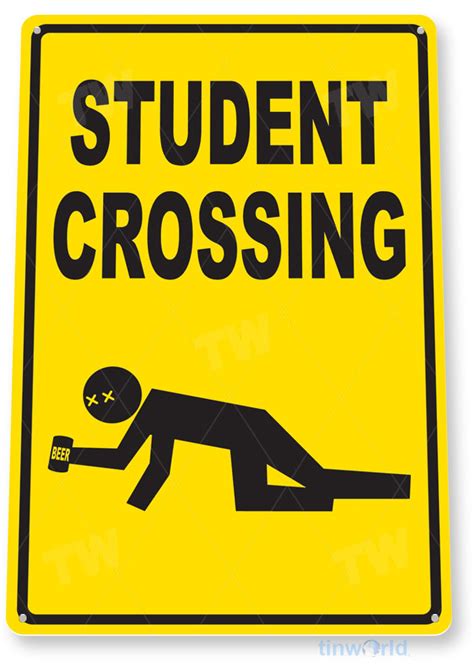 Student Crossing Sign A629 Tinworld Street Signs