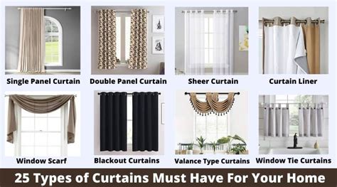 Types Of Curtains A Comprehensive Guide Civiconcepts