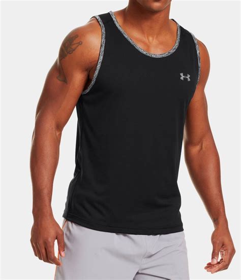 Men S UA Tech Tank Under Armour CA Mens Workout Clothes Gym Wear Men Workout Tops Men