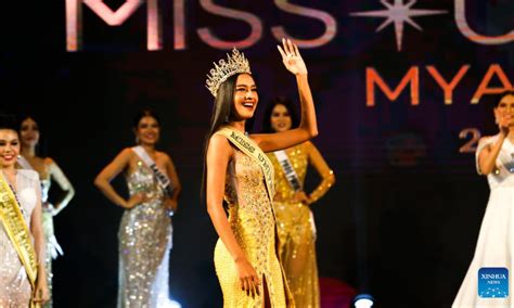 Miss Universe Myanmar 2022 Finale Held In Yangon Global Times