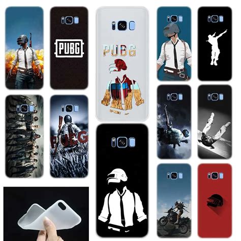 Pubg Mobile Stickers Soft Tpu Silicone Phone Back Case Cover For