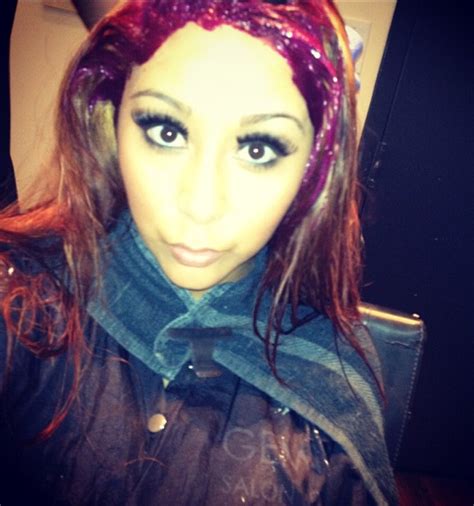 Snooki Red Hair Photos Fan Not A Fan The Hollywood Gossip