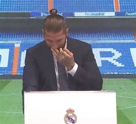 Football Tweet ⚽ On Twitter Sergio Ramos In Tears At His Farewell