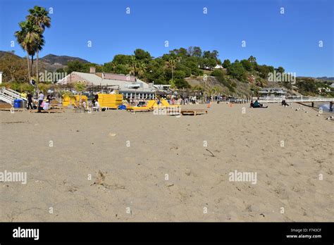 Paradise Cove At Malibu Los Angeles Stock Photo Alamy