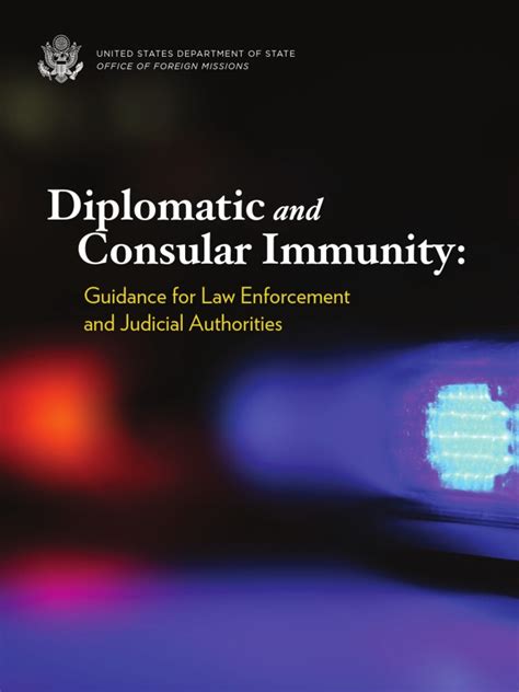 Diplomatic And Consular Immunity Pdf Pdf Consul Representative