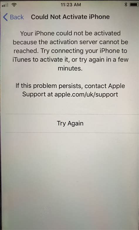 There have been issues with people not being able to activate their iphone following updating to ios 11. Your iphone could not be activated becaus… - Apple Community