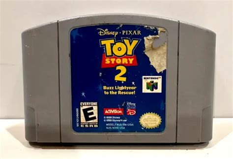 Toy Story 2 Buzz Lightyear To The Rescue N64 Nintendo 64 1999