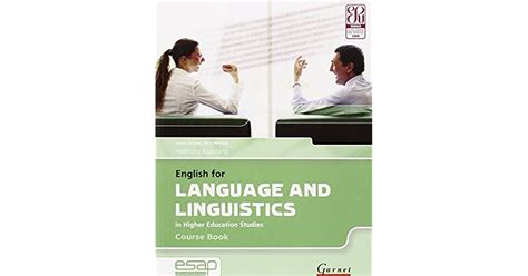 English For Language And Linguistics Course Book Cds By Anthony Manning