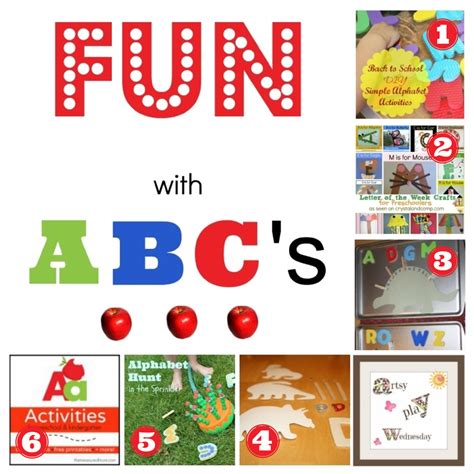 Abc Activities For Preschoolers
