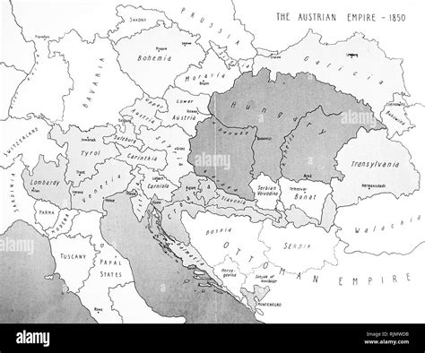 Carte Autrichien Austro Hongrois Banque De Photographies Et D’images à Haute Résolution Alamy