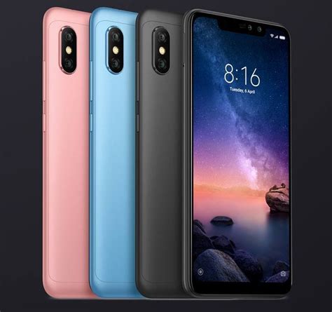 With 5g support, the internet will work very fast, because the speeds on this network reach. Xiaomi Redmi Note 6 Pro with SD636, 4000mAh battery ...