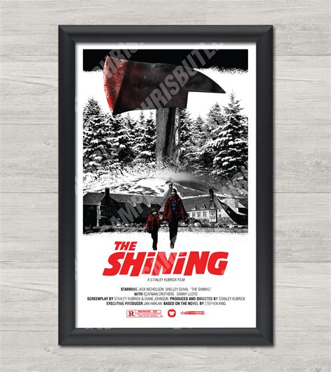 Design One The Shining 11x17 Movie Poster Prints Music And Movie Posters
