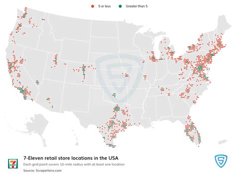 List Of All 7 Eleven Store Locations In The Usa Scrapehero Data Store