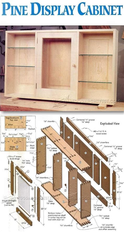 Wall Display Cabinet Plans Furniture Plans And Projects Woodworking