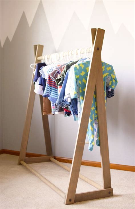 Clothing Rack Childrens Clothing Rack Wood Clothing
