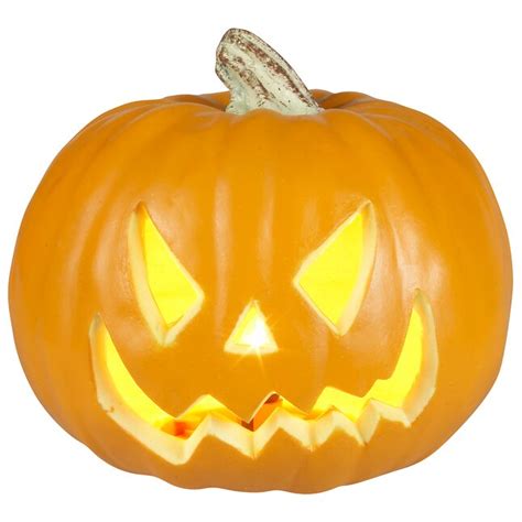 Holiday Living 8 In Lighted Jack O Lantern Sculpture At