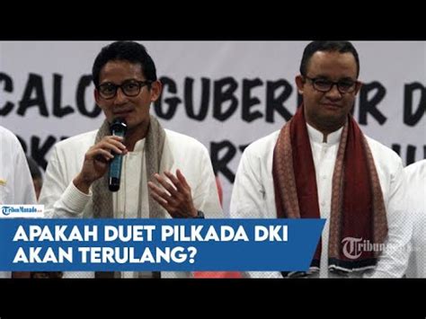 Apakah Duet Pilkada DKI Akan Terulang Di Pilpres YouTube