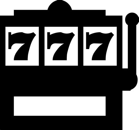 Download Slot Machine Silhouette Svg Png Icon Free Download (#61846) - OnlineWebFonts.COM
