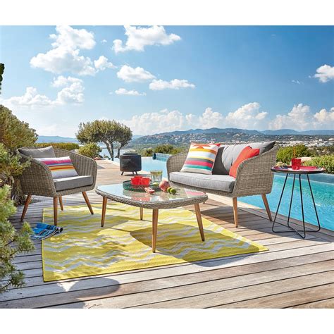 Kunstoff teppich → ausführlicher ratgeber top kunstoff teppiche aktuelle angebote testsieger → jetzt vergleichen. Outdoor-Teppich aus Kunststoff, 160x230, gelb Lataia ...
