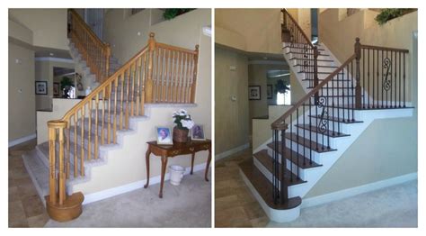 White primed poplar board which you paint any color to match your woodwork is an excellent option to save some cost while allowing the treads to pop. Hardwood Treads with White Risers - Traditional - Staircase - Sacramento - by Heath Stairworks