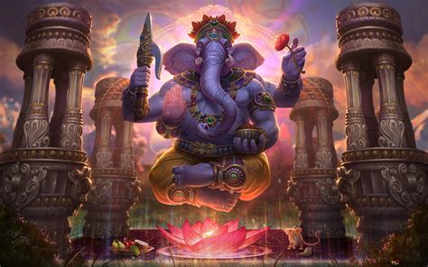 Ganesha India God Hd Wallpaper Download