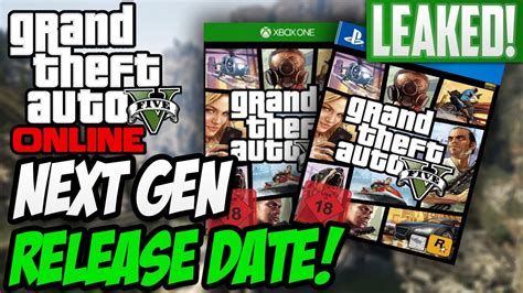 GTA 5 Online  Leaked Xbox One and PS4 Release Dates! "GTA 5 Next Gen