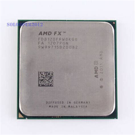 Free Shipping Amd Fx 8120 Cpu Fd8120frw8kgu 31ghz 8 Core Socket Am3