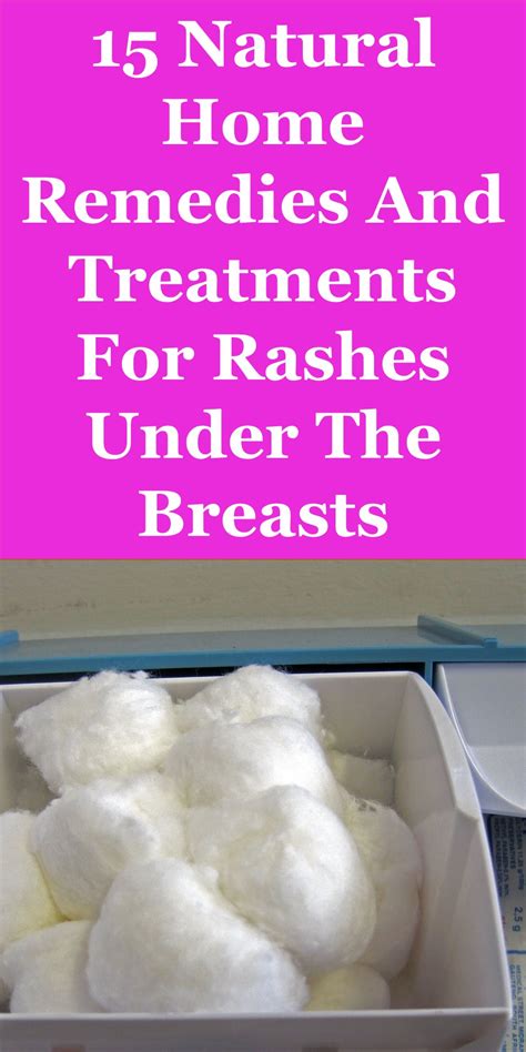 15 Quality Home Remedies For Rashes Under The Breasts