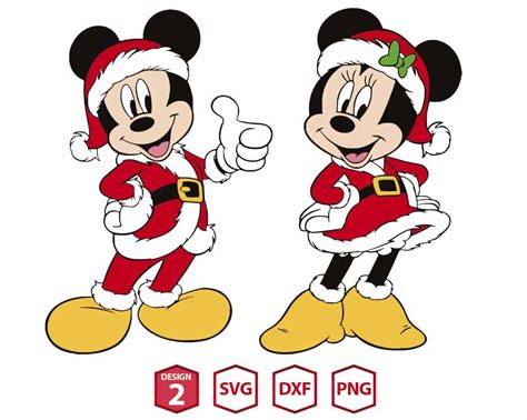Mickey and Minnie christmas SVG, Minnie christmas svg, Mickey svg