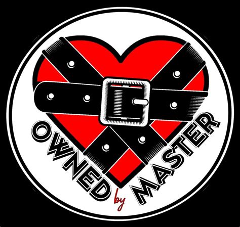 Owned By Master Temporary Tattoo In Color Wear It In Any Moment That Matters This Tattoo