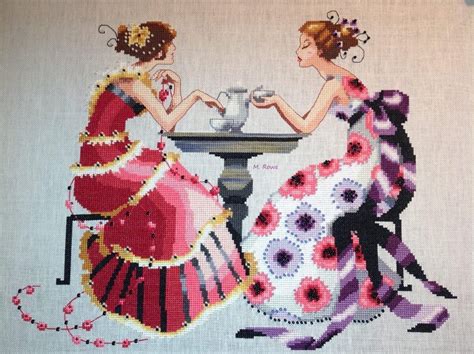 Новинки вышивки: Mirabilia - Tea in the Garden | Julie_pr | Дзен