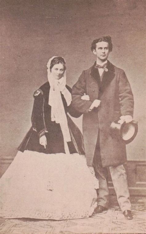 King Ludwig Ii Of Bavaria And Duchess Sophie Charlotte In Bavaria